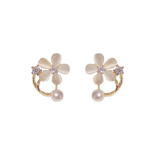 BONAS S925 Серебряные Серьги-гвоздики из стерлингового серебра Женские