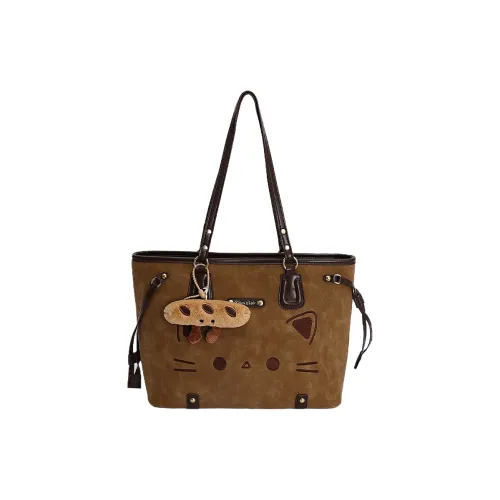 Champion Cub ПУ (полиуретан) Сумка через плечо Стандартная Женская Коричневая