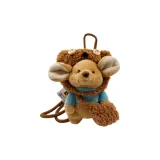 Мультяшный кенгуру - коричневая шляпа