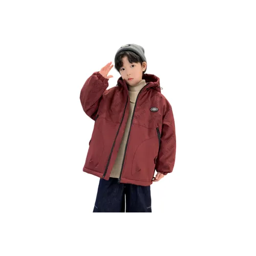 AIXINA Фуксия С флисовой подкладкой Утеплённая Школьная куртка