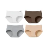 Тёмный кофейный + Тёмный абрикос + Белый + Серый