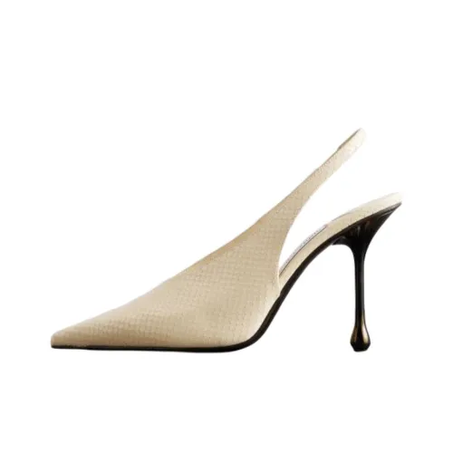 Jimmy Choo Isa Низкий каблук Высокие каблуки 9,5 см Женские Сливовый