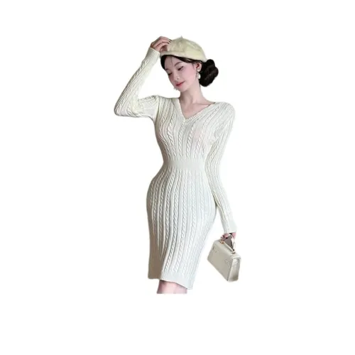 TENNE GIRL Длинное платье с длинными рукавами женское