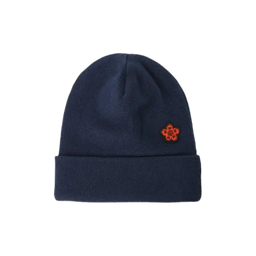 KENZO Хлопок Шапки-бини Детский Морской Синий