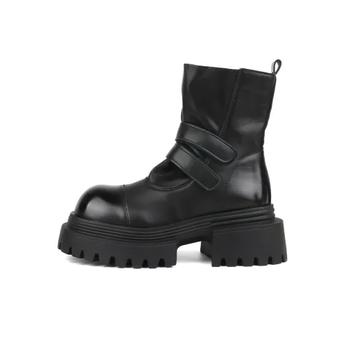 WENPU Короткий Мартин Ботинок Женские