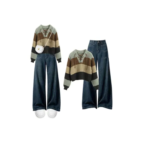 BQERTY Женские Повседневные Костюмы