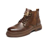 Коричневый с флисовой подкладкой