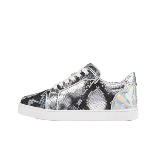 CL LUBOTING Низкие кроссовки для скейтбординга Женские Серебряные