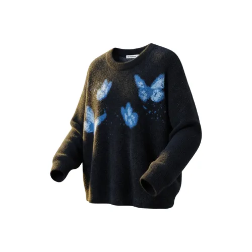 MIORGERSY Черный Унисекс Трикотаж