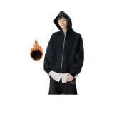 Черный с флисовой подкладкой