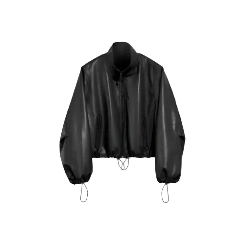 XIAOJUCHUANLI Кожа Куртка Женская