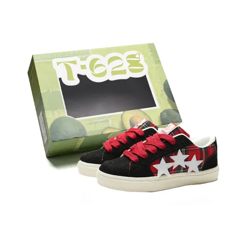 T628 Износостойкий Легкий Дышащий и Противоскользящий. Низкий Топ Скейтборд Кроссовки Унисекс