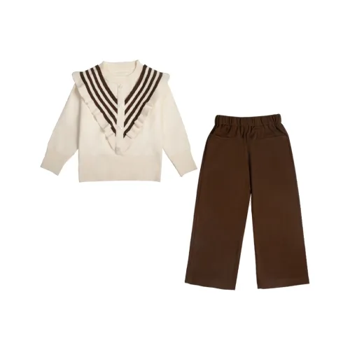 Meter Топ+брюки Наборы одежды для детей Повседневная спортивная одежда