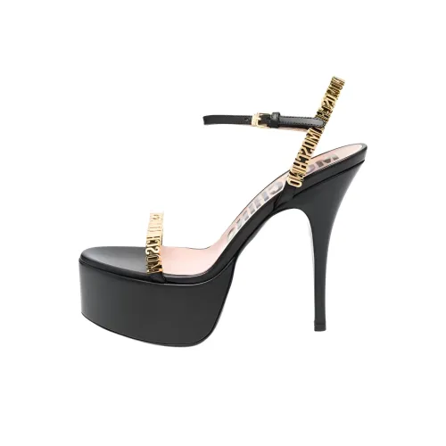 MOSCHINO One Ремешок Сандалии Женские Черные