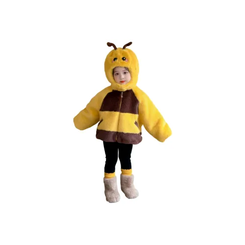 Aisina Хлопковый пуховик для детей 3-7 лет