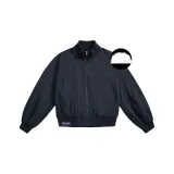 Темно-синий, синий, утеплённый, термический, облегающий крой, пальто