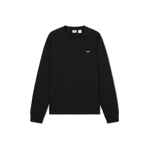 Levis Черный Унисекс T-рубашки