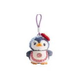 Apple Penguin Charm
