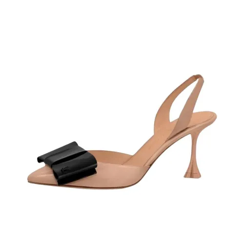 LOUIS VUITTON Blossom Низкий каблук Высокий каблук 9,5 см Женский Розовый