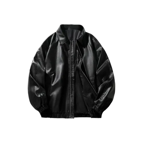 GWAF Черный Унисекс Кожаные куртки