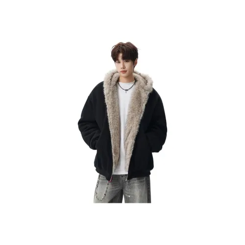 TUOFEI Черный Унисекс Куртки