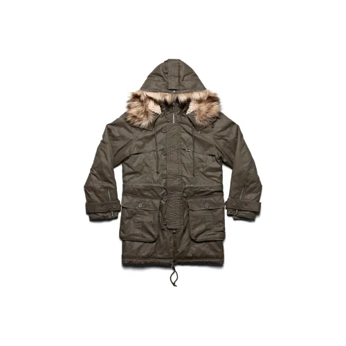 RACER WORLDWIDE Восковая парка куртка парка пальто унисекс