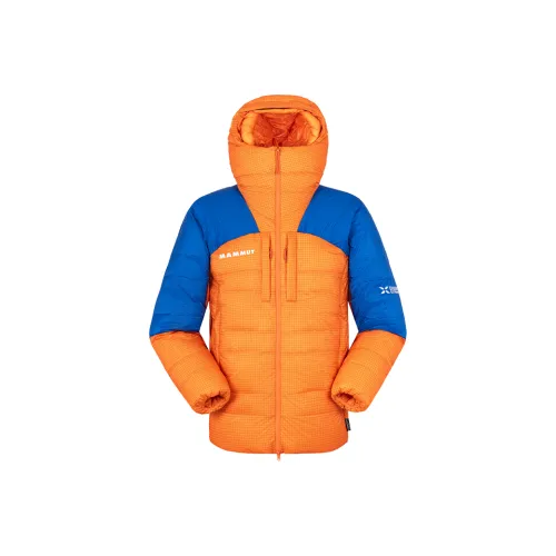 MAMMUT EIGER Оранжевый Синий Мужской Пух