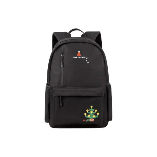 LINE FRIENDS Полиэстер Рюкзак Унисекс Черный Синий Красный Розовый Бежевый Желтый