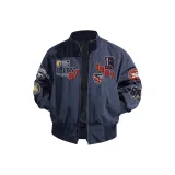 Темно-синий, утепленный