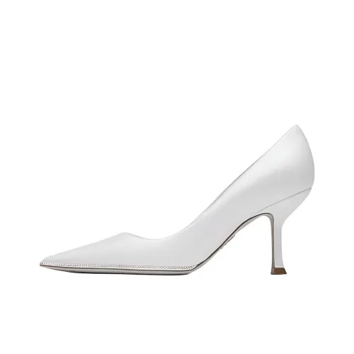RENE CAOVILLA Candice Узкий каблук Высокие каблуки 8 см Женские Белые