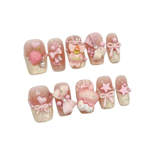 XIAMEIYU Искусственные ногти Женские