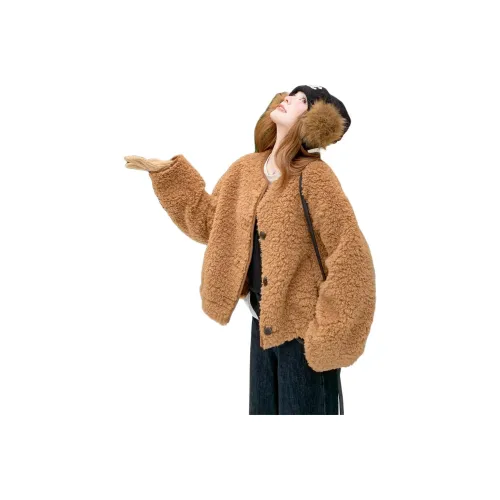 MEXICAN Бархат Feel Пальто Женское