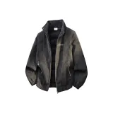 Тёмно-серый с белым логотипом (90% пуховик)