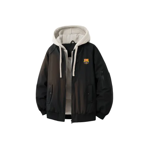 FCB ARCELONA Хлопковый пуховик унисекс