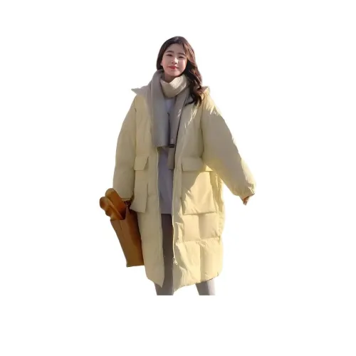 ZVJH Желтый Женские пуховики