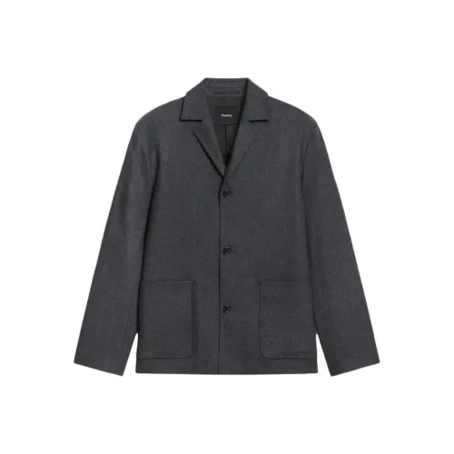 THEORY Темно-серый P5M Мужской Деловой костюм