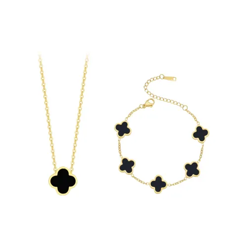 Asia Star Титановые стальные ожерелья женские