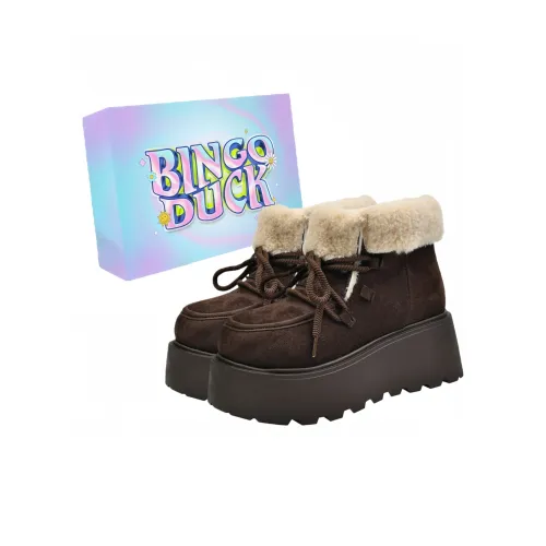 BINGO DUCK 12cm визуально увеличивает рост Сноубутсы Женские