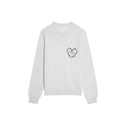 Zadig Voltaire Серые Мужские Свитера