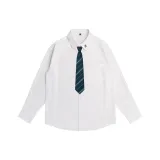 Белый, зеленый, полосы, галстук