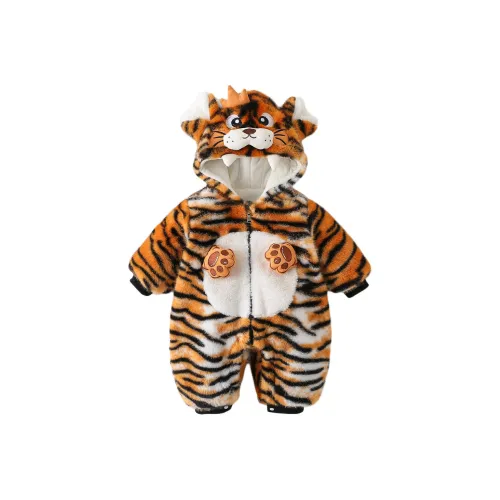 XiaoJinBu Желтый Малыш Комбинезоны Ползунки