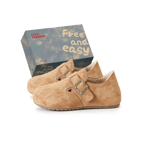 Happy Fish Термическая Аbrasion-Resistant Увеличение Высоты Низкий Топ Утепленная Обувь Женская