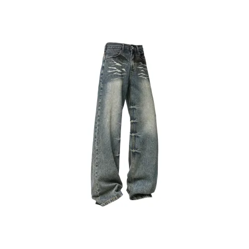 JUNGLE PANDA Унисекс Джинсы