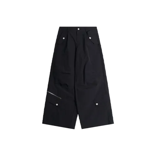 YICHEN Черные Унисекс Повседневные Штаны