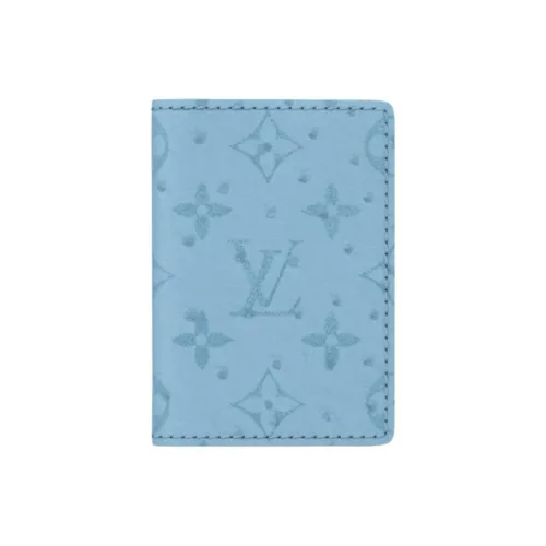 LOUIS VUITTON Однотонный кошелек женский озеро синий