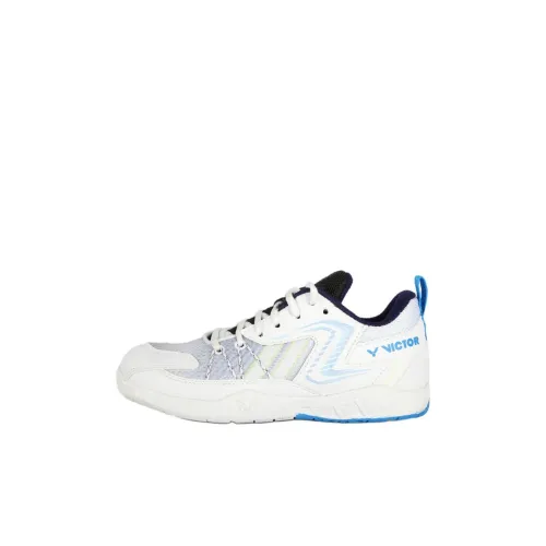 Victor Slip-resistant Abrasion-resistant Breathable Supportive Low Top Training Shoes for Kids Виктор Антислип Устойчивый к износу Дышащий Поддерживающий Низкий Топ Тренировочные Кроссовки для Детей