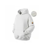 Бело-серый вереск, флисовая подкладка