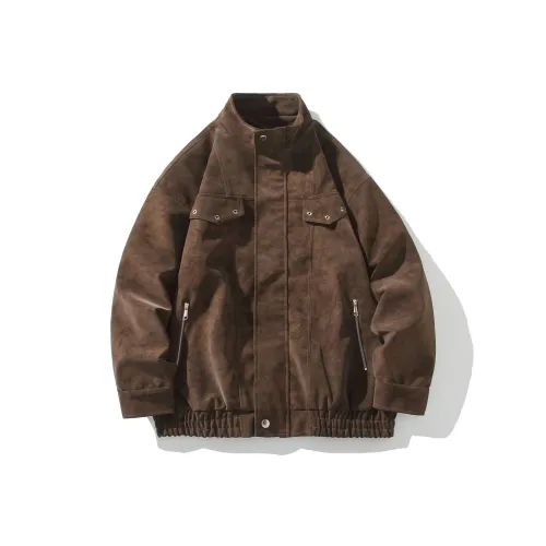 EMINU Унисекс Кожаные куртки