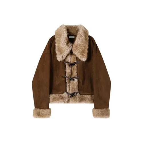 7 SEVFUN Velvet Feel Coat Women's