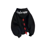 Black Thin Sweatshirt  
Черный тонкий свитшот